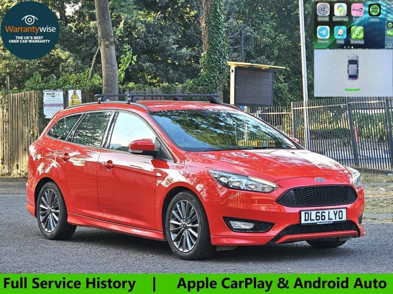 FORD FOCUS 1.0T EcoBoost ST-Line Auto Euro 6 (s/s) 5dr